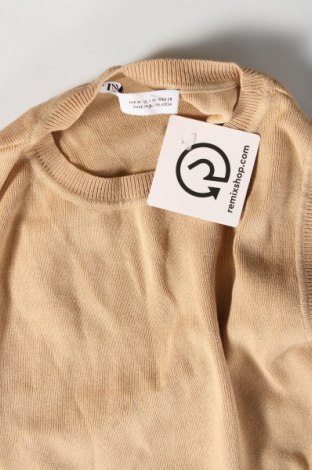 Damenpullover Zara, Größe M, Farbe Beige, Preis € 2,82