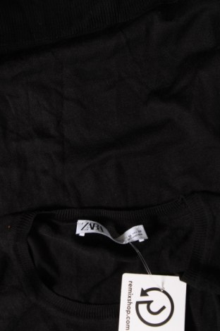 Дамски пуловер Zara, Размер L, Цвят Черен, Цена 12,32 лв.