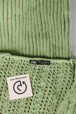 Damenpullover Zara, Größe M, Farbe Grün, Preis 6,20 €