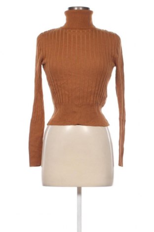 Дамски пуловер Zara, Размер L, Цвят Кафяв, Цена 8,91 лв.