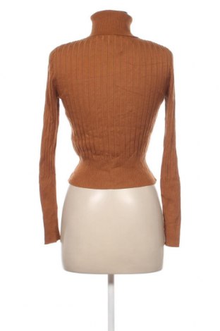 Дамски пуловер Zara, Размер L, Цвят Кафяв, Цена 7,02 лв.