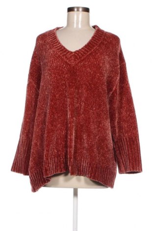 Дамски пуловер Zara, Размер L, Цвят Кафяв, Цена 8,91 лв.