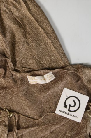 Дамски пуловер Zara, Размер M, Цвят Златист, Цена 4,59 лв.