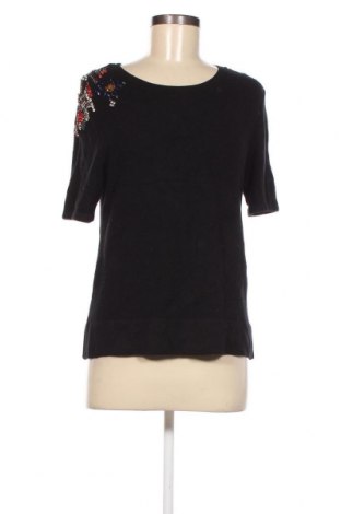 Pulover de femei Zara Knitwear, Mărime L, Culoare Negru, Preț 26,65 Lei