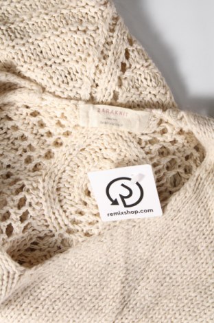 Dámský svetr Zara Knitwear, Velikost M, Barva Béžová, Cena  146,00 Kč