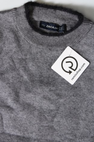 Дамски пуловер Zara Knitwear, Размер S, Цвят Сив, Цена 4,05 лв.