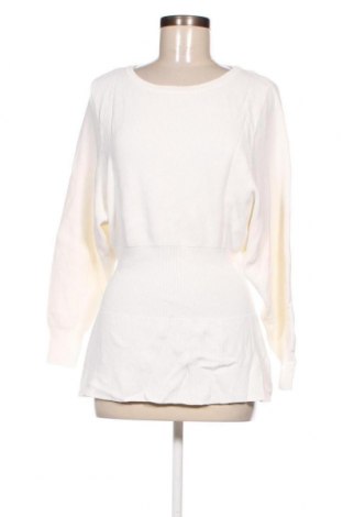 Pulover de femei Zara Knitwear, Mărime M, Culoare Alb, Preț 31,98 Lei