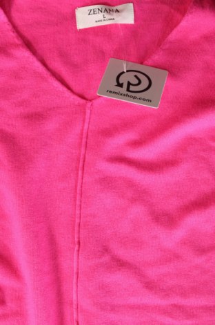 Γυναικείο πουλόβερ Zenana, Μέγεθος L, Χρώμα Ρόζ , Τιμή 4,84 €