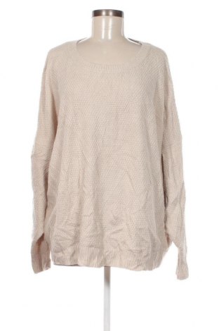 Дамски пуловер Zenana, Размер 3XL, Цвят Екрю, Цена 29,00 лв.