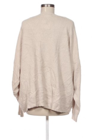 Дамски пуловер Zenana, Размер 3XL, Цвят Екрю, Цена 21,75 лв.