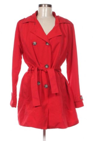 Damen Trenchcoat Colloseum, Größe M, Farbe Rot, Preis 7,83 €