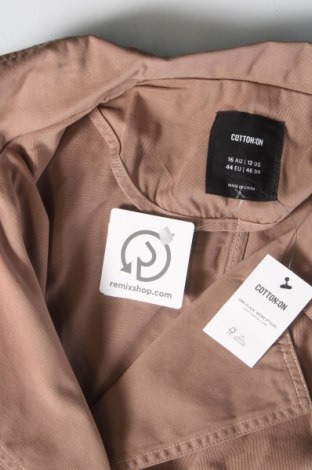 Damen Trench Coat Cotton On, Größe XL, Farbe Beige, Preis € 9,90