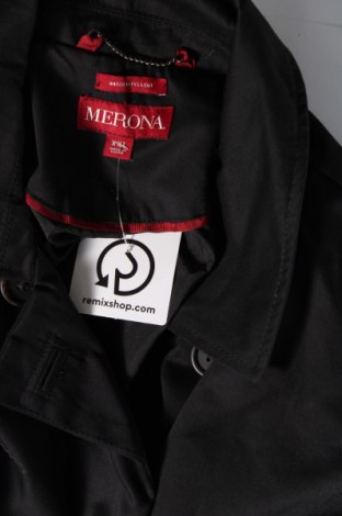 Damen Trench Coat Merona, Größe XXL, Farbe Schwarz, Preis € 38,10