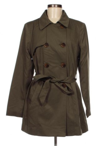 Damen Trenchcoat ONLY, Größe L, Farbe Grün, Preis 27,84 €