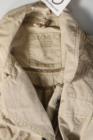 Dámský přechodný kabát  S.Oliver, Velikost XS, Barva Béžová, Cena  552,00 Kč