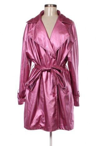 Damen Trenchcoat SHEIN, Größe XXL, Farbe Rosa, Preis 38,36 €