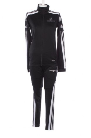 Damen Trainingsanzug Adidas, Größe S, Farbe Schwarz, Preis 19,03 €