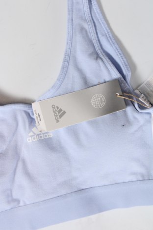 Γυναίκειο αθλητικό τοπ Adidas, Μέγεθος S, Χρώμα Μπλέ, Τιμή 39,69 €