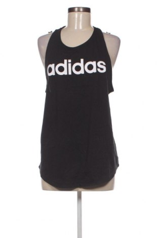 Γυναίκειο αθλητικό τοπ Adidas, Μέγεθος L, Χρώμα Μαύρο, Τιμή 15,88 €