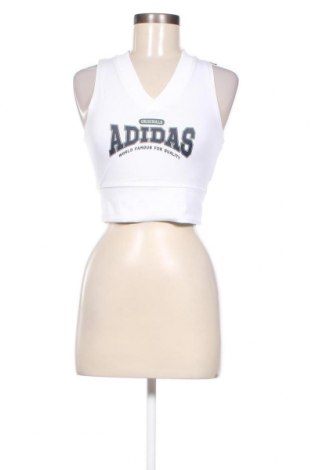 Γυναίκειο αθλητικό τοπ Adidas Originals, Μέγεθος XS, Χρώμα Λευκό, Τιμή 7,94 €
