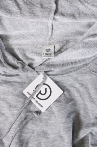 Damen Sweatshirt 17 & Co., Größe L, Farbe Grau, Preis 4,84 €