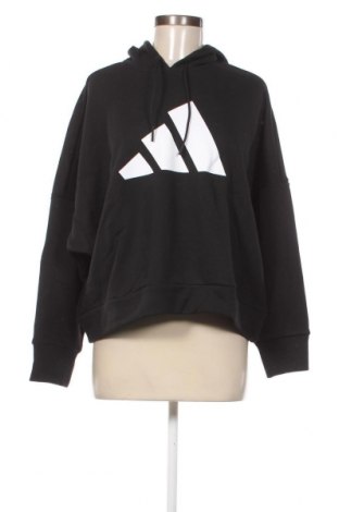 Γυναικείο φούτερ Adidas, Μέγεθος XL, Χρώμα Μαύρο, Τιμή 27,84 €