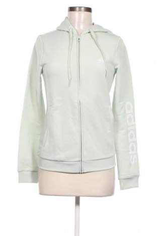 Γυναικείο φούτερ Adidas, Μέγεθος S, Χρώμα Πράσινο, Τιμή 33,40 €
