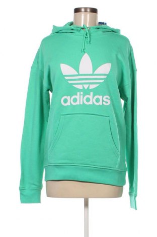 Γυναικείο φούτερ Adidas Originals, Μέγεθος XXS, Χρώμα Πράσινο, Τιμή 33,40 €