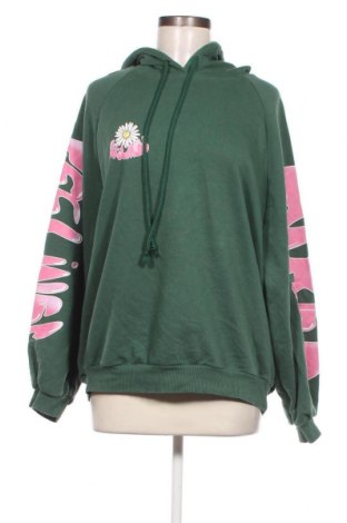 Damen Sweatshirt Bershka, Größe S, Farbe Grün, Preis 20,18 €