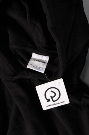 Γυναικείο φούτερ Bershka, Μέγεθος L, Χρώμα Μαύρο, Τιμή 7,71 €