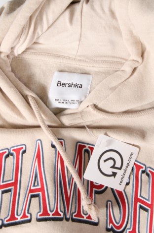 Damen Sweatshirt Bershka, Größe L, Farbe Beige, Preis 10,91 €