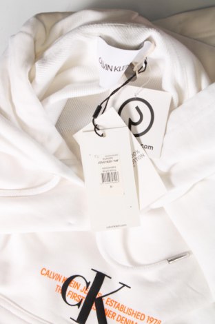 Damen Sweatshirt Calvin Klein Jeans, Größe M, Farbe Weiß, Preis 88,66 €