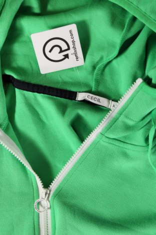 Γυναικείο φούτερ Cecil, Μέγεθος XS, Χρώμα Πράσινο, Τιμή 25,36 €
