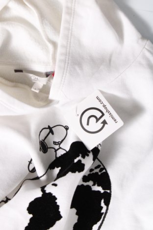 Damen Sweatshirt Clockhouse, Größe L, Farbe Weiß, Preis 20,18 €