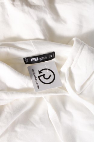 Γυναικείο φούτερ Fb Sister, Μέγεθος XS, Χρώμα Λευκό, Τιμή 17,94 €