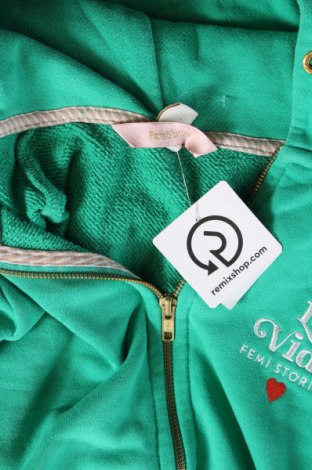 Damen Sweatshirt Femi Stories, Größe M, Farbe Grün, Preis € 13,60