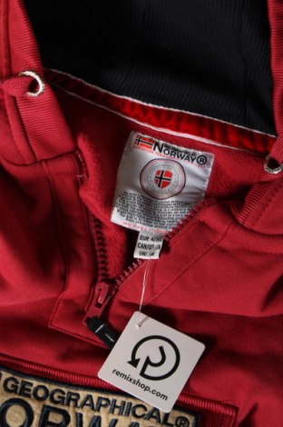 Дамски суичър Geographical Norway, Размер XL, Цвят Червен, Цена 61,50 лв.