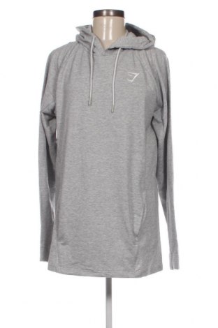 Damen Sweatshirt Gymshark, Größe L, Farbe Grau, Preis 17,12 €