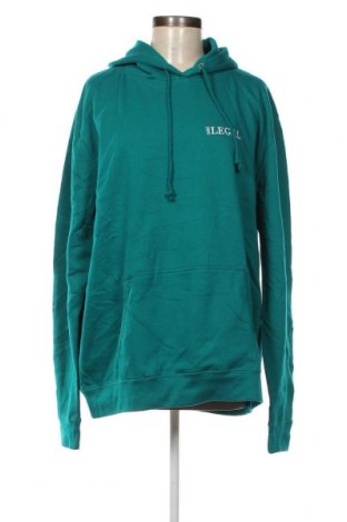 Damen Sweatshirt Just hoods, Größe XXL, Farbe Grün, Preis € 16,14