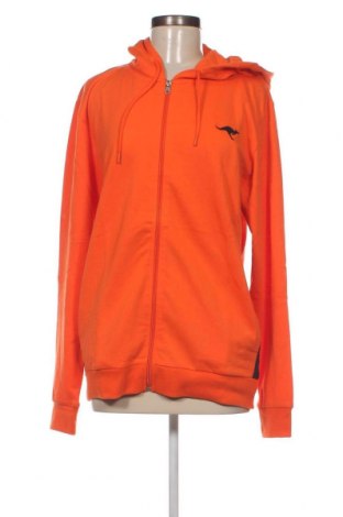 Damen Sweatshirt Kangaroos, Größe M, Farbe Orange, Preis 11,99 €