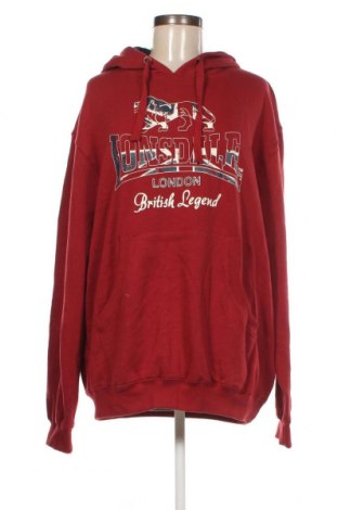 Damen Sweatshirt Lonsdale, Größe XL, Farbe Rot, Preis 12,80 €