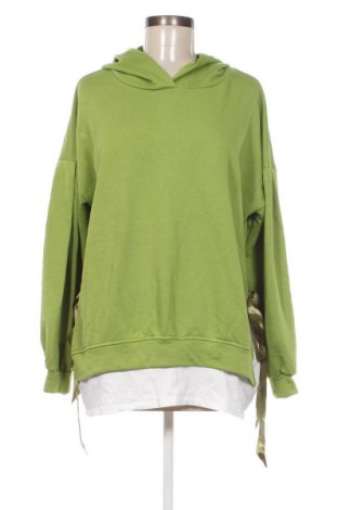 Γυναικείο φούτερ Made In Italy, Μέγεθος XL, Χρώμα Πράσινο, Τιμή 10,76 €