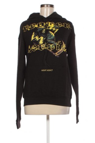 Damen Sweatshirt NIGHT ADDICT, Größe XXS, Farbe Schwarz, Preis 13,42 €