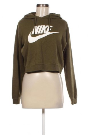 Дамски суичър Nike, Размер M, Цвят Зелен, Цена 48,00 лв.