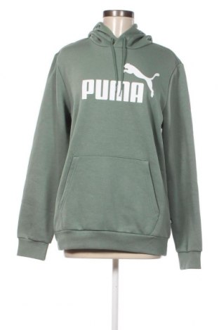 Női sweatshirt PUMA, Méret M, Szín Zöld, Ár 22 833 Ft