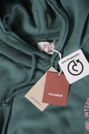 Dámská mikina  Pull&Bear, Velikost XS, Barva Zelená, Cena  300,00 Kč