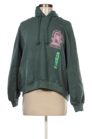 Γυναικείο φούτερ Pull&Bear, Μέγεθος XS, Χρώμα Πράσινο, Τιμή 10,67 €