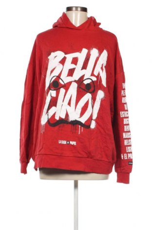 Damen Sweatshirt Pull&Bear, Größe L, Farbe Rot, Preis € 12,11
