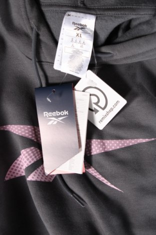 Γυναικείο φούτερ Reebok, Μέγεθος XL, Χρώμα Γκρί, Τιμή 14,47 €