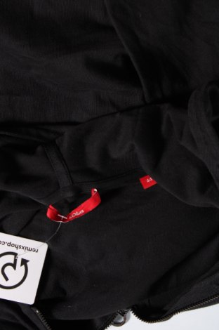 Γυναικείο φούτερ S.Oliver, Μέγεθος XL, Χρώμα Μαύρο, Τιμή 15,22 €